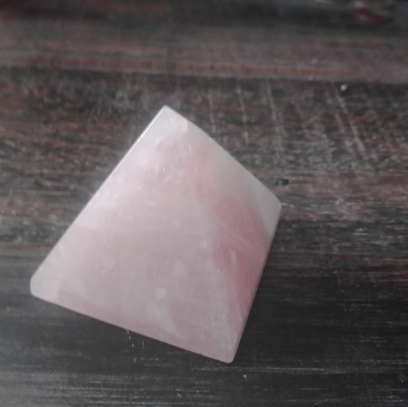 Other - Natural Rose Quartz Pyramid